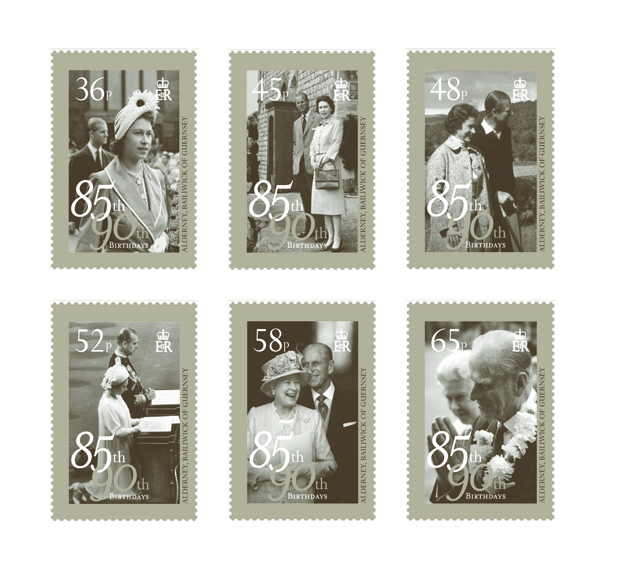 Set of Six Stamps