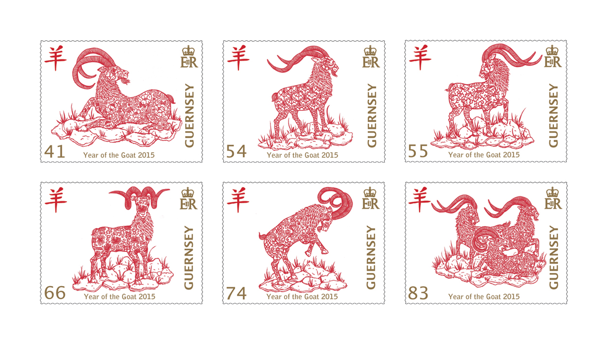 Set of 6 Stamps