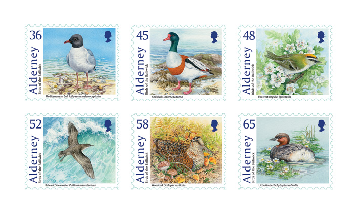 Set of 6 Stamps