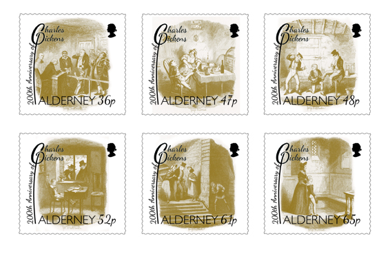 Set of 6 Stamps