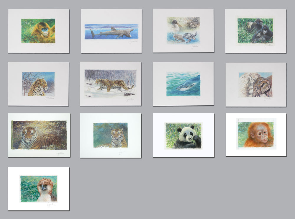 Set of Joel Kirk Prints